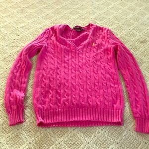 Pink Ralph Lauren sweater